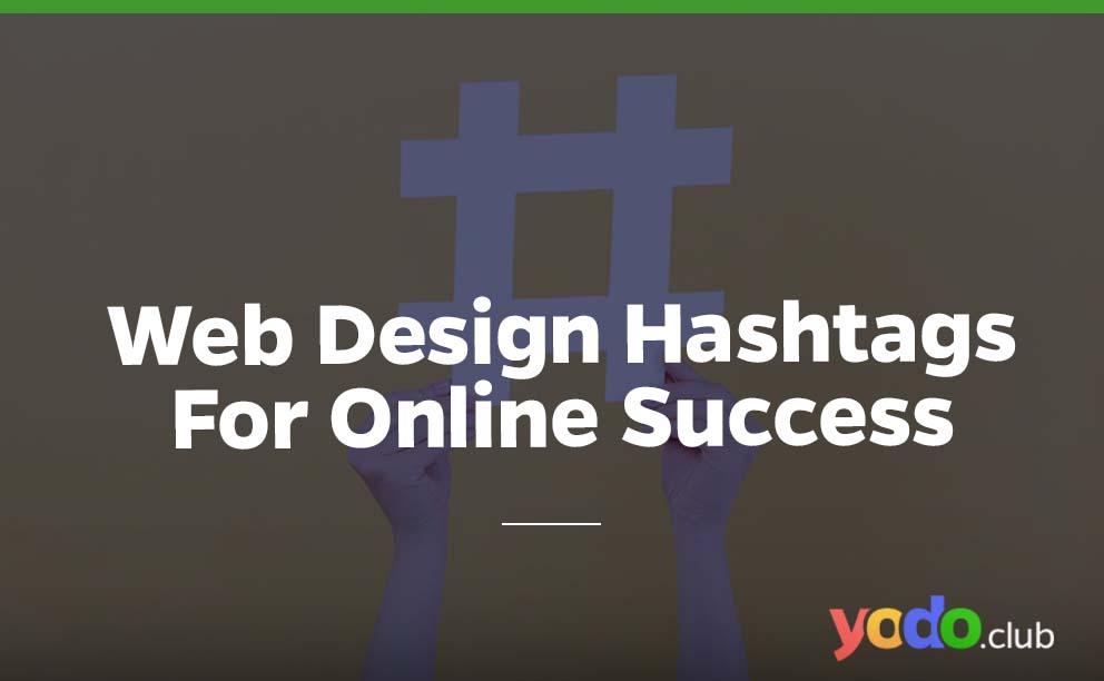 web design hashtags